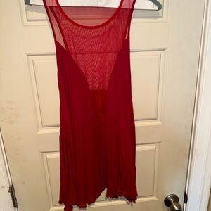 Free People Top with Sheer